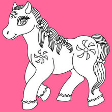 Egalement dans Coloriage CHEVAL