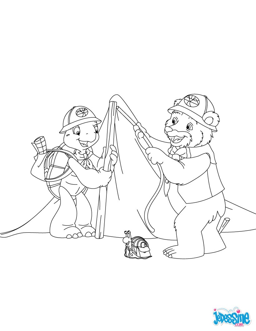 Coloriage en ligne FRANKLIN