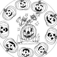 mandalas halloween