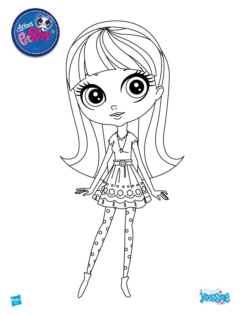 panda littlest pet shop coloring pages - photo #18