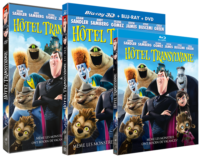 Le film Hôtel Transylvanie disponible en DVD et Blu-ray !