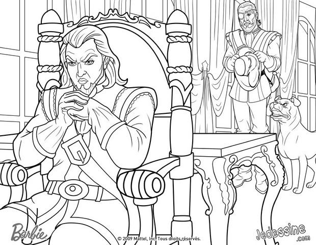 coloriage des ploteurs contre le prince