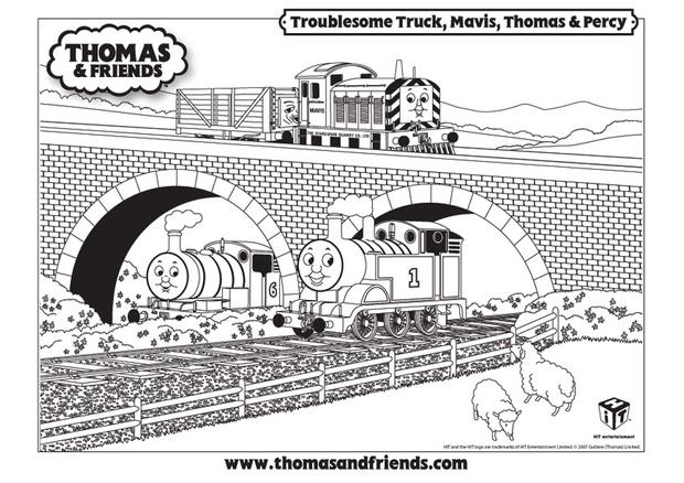 coloriage du passage d un pont