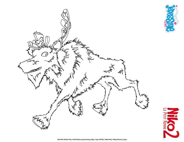 coloriage du pere de niko
