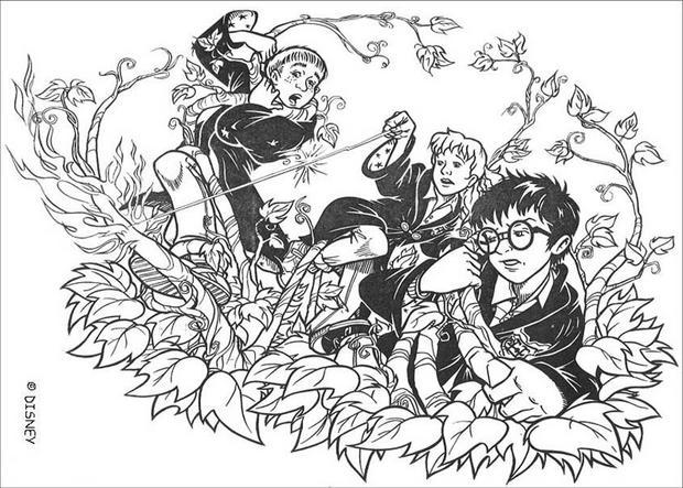 Coloriage En Ligne Harry Potter