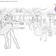 Featured image of post Ballerina Coloriage Barbie Danseuse Appr ci e en poup e en films et autres produits d riv s mais aussi en jeux et coloriages