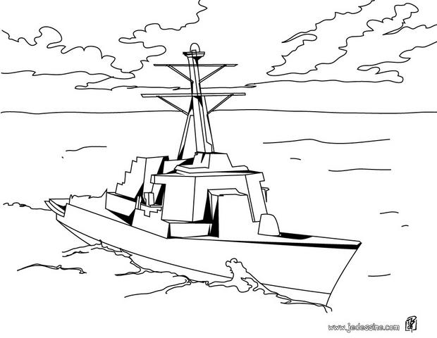 Coloriage Helicoptere De Guerre