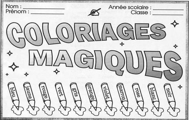 Coloriage magique : Crayons