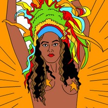 Egalement dans Coloriage CARNAVAL DE RIO