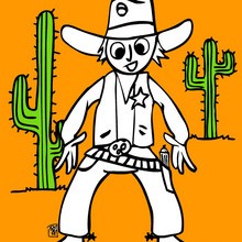 Egalement dans Coloriage GRATUIT WESTERN