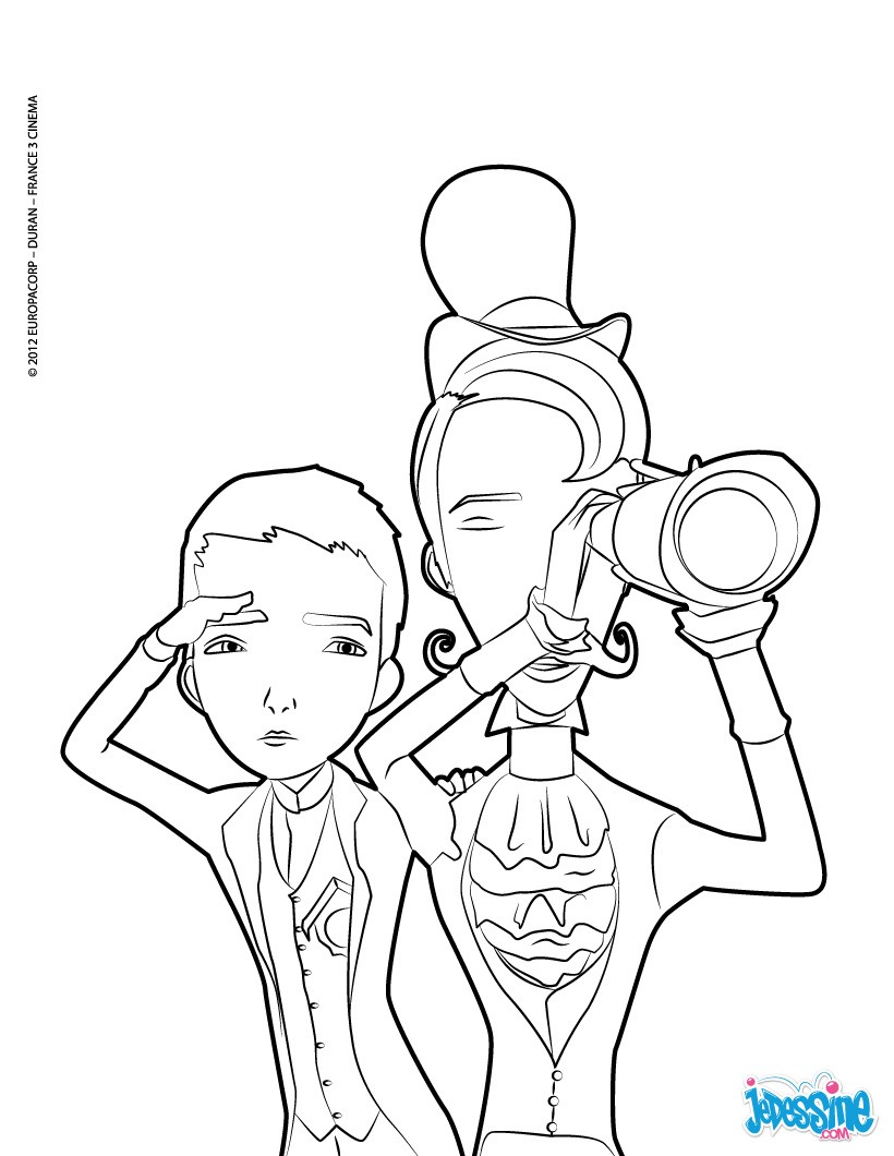 Coloriage Jack et Méli¨s