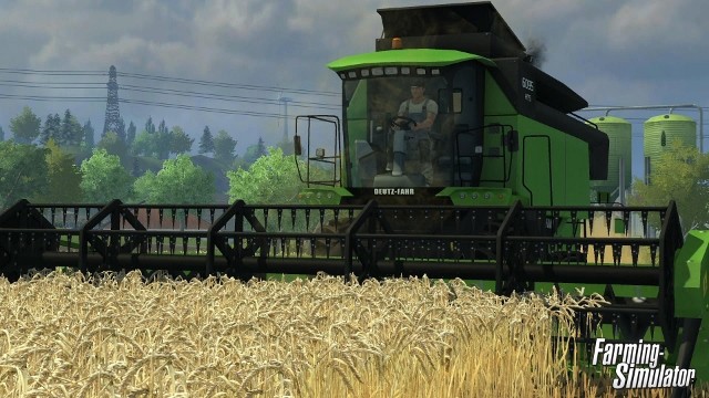 Moissoneuse de Farming-Simulator sur console !