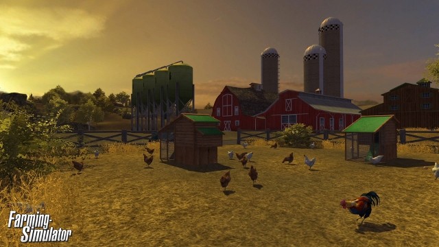 Ferme de Farming-Simulator sur console !