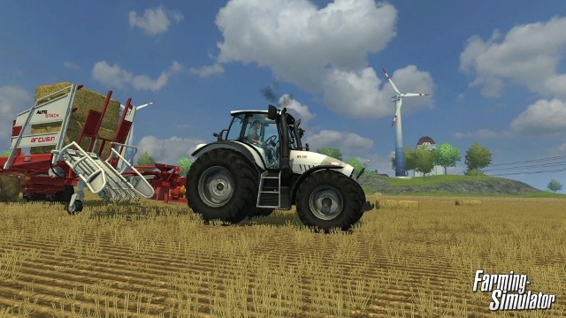 Tracteur de Farming-Simulator sur console !