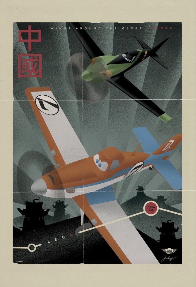 De belles affiches Vintage de Planes et un nouveau teaser !