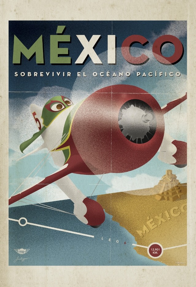 De belles affiches Vintage de Planes et un nouveau teaser !