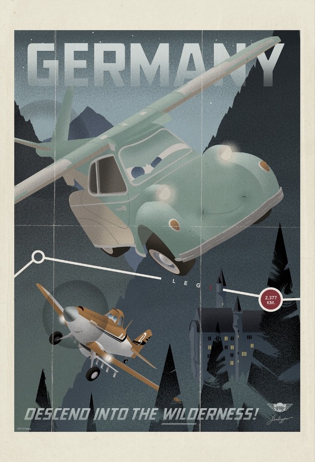 De belles affiches Vintage de Planes et un nouveau teaser !