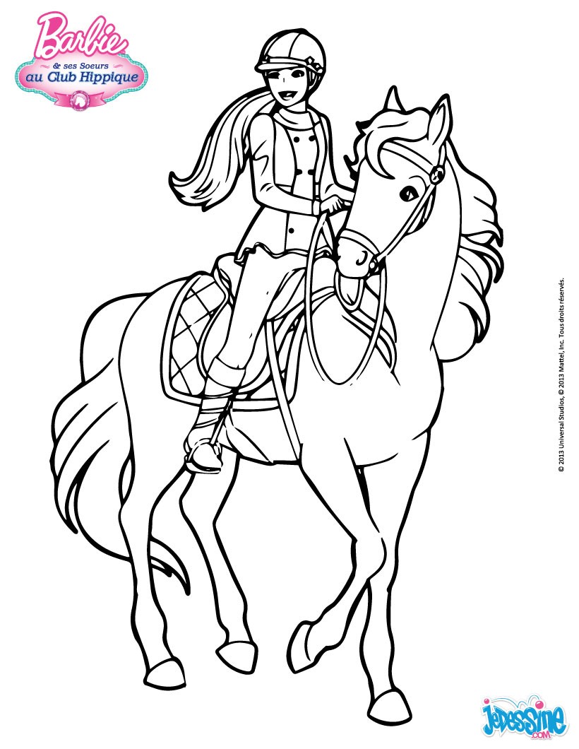Coloriage Ken Et Barbie