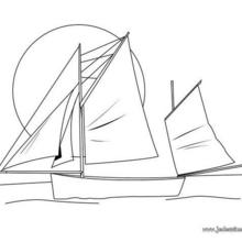 Coloriage D Un Bateau