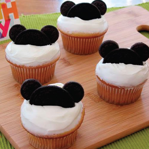 Les Cupcakes Mickey