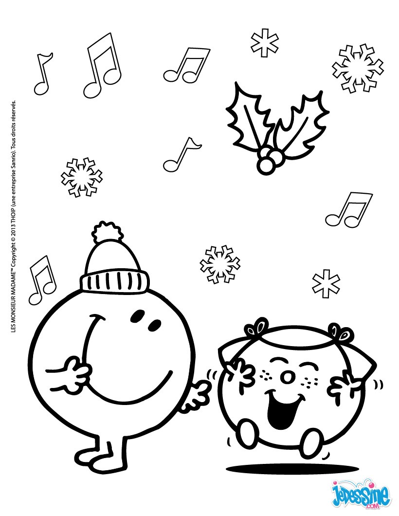 Coloriages madame risette souhaite un joyeux noel fr madame risette souhaite un joyeux noel