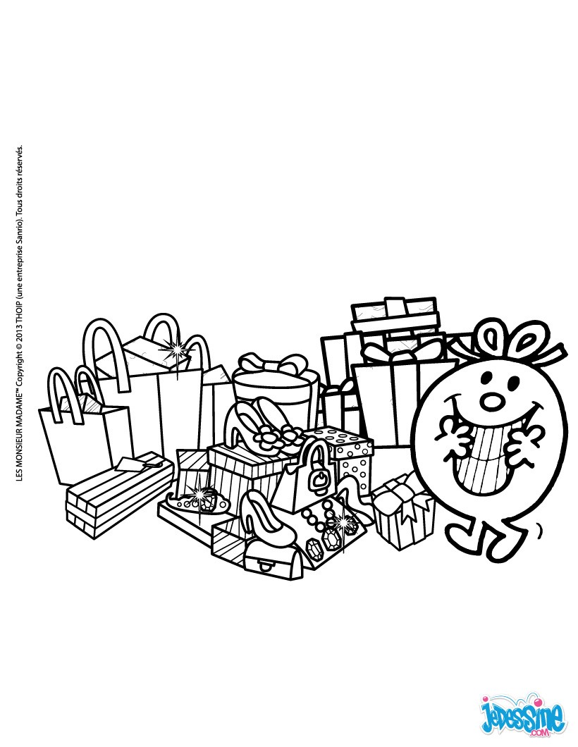 Coloriages joyeux noel madame canaille fr hellokids joyeux noel madame canaille