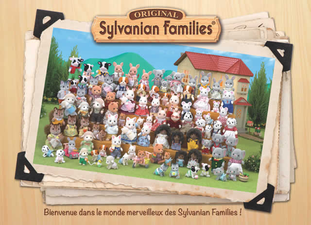 Coloriage SYLVANIAN FAMILIES