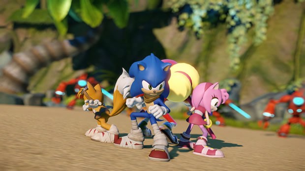 L'équipe Sonic Boom