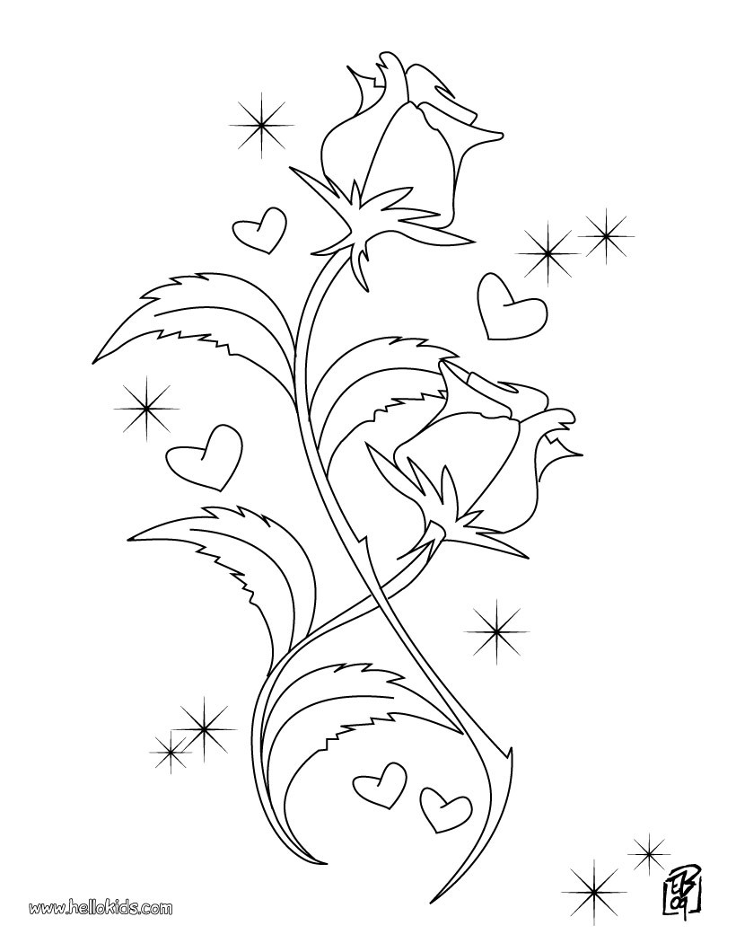 valentina fumetto coloring pages of a rose - photo #16