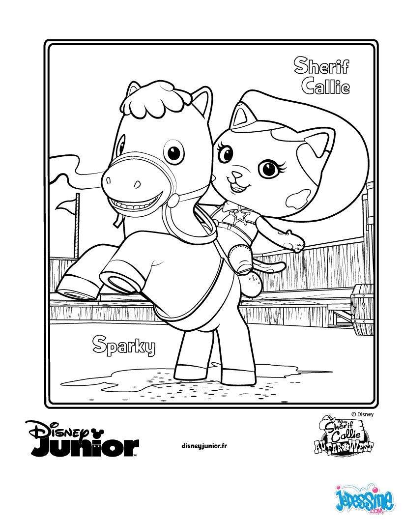 callies peck sheriff coloring pages - photo #6