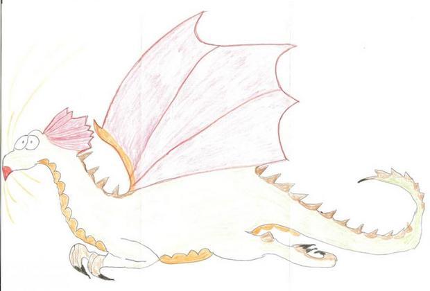 Dessin : Le dragon de Celia
