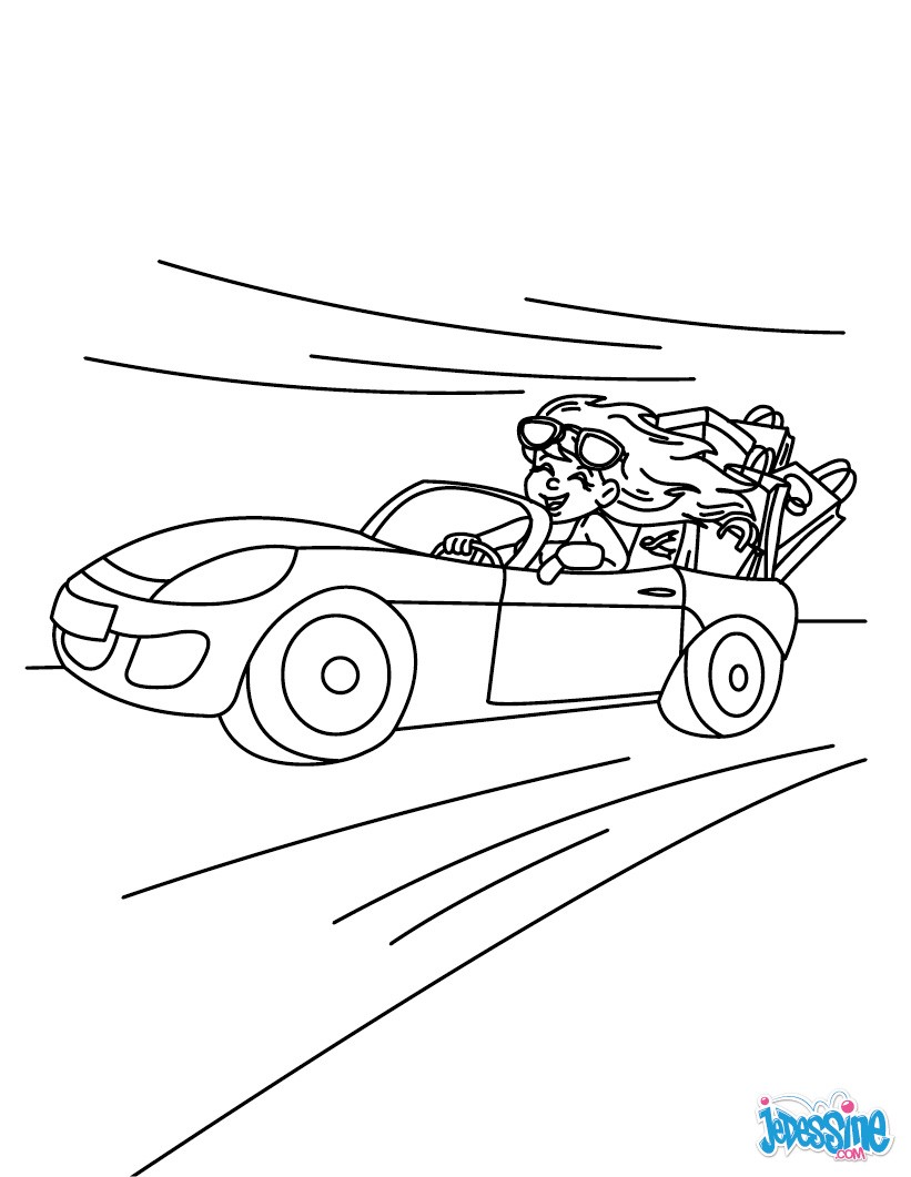 maman dans sa voiture