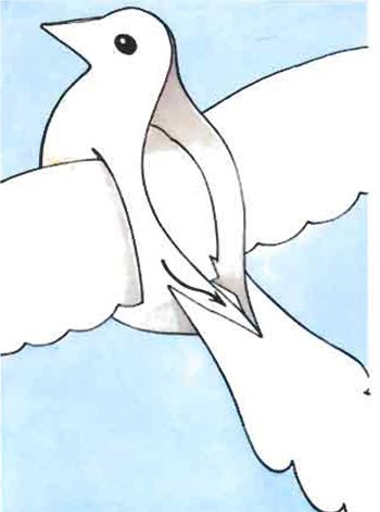 Oiseau en papier - Bricolage