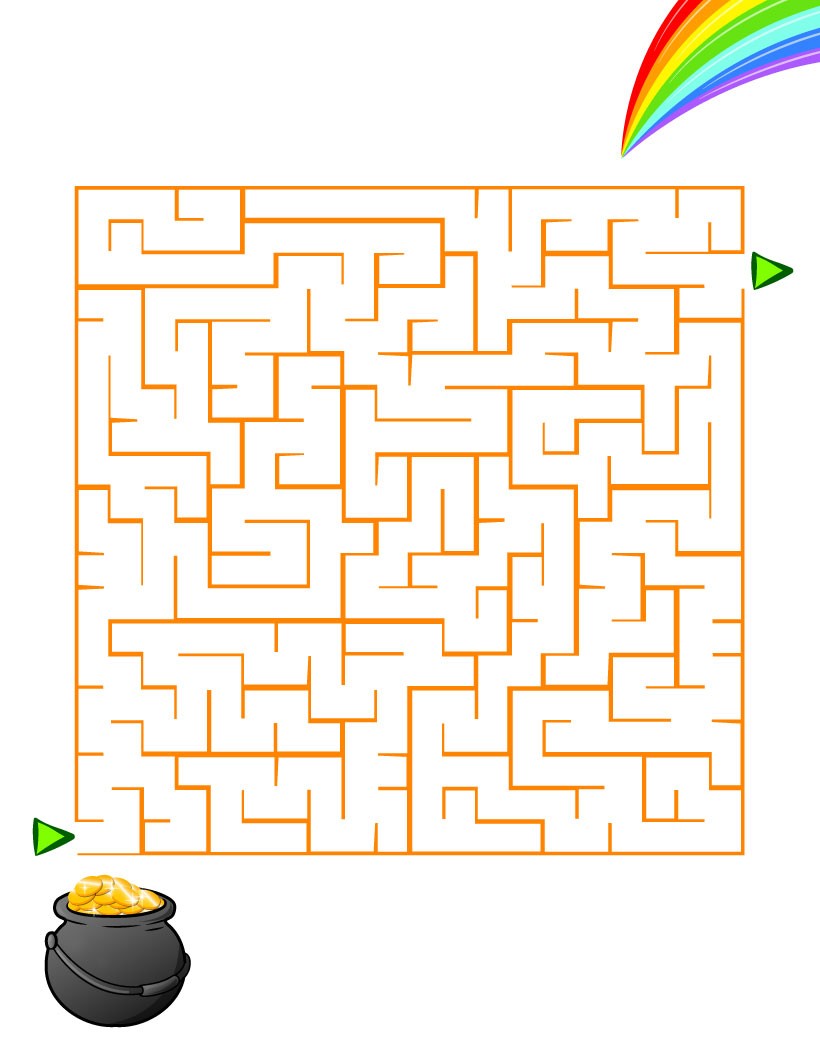 Labyrinthe : L'arc en ciel de la chance