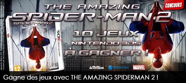 Gagne des jeux Nintendo 3DS The Amazing Spiderman 2