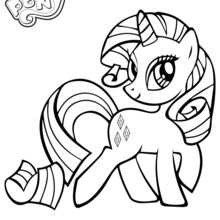 My Little Pony Sirene Coloriage