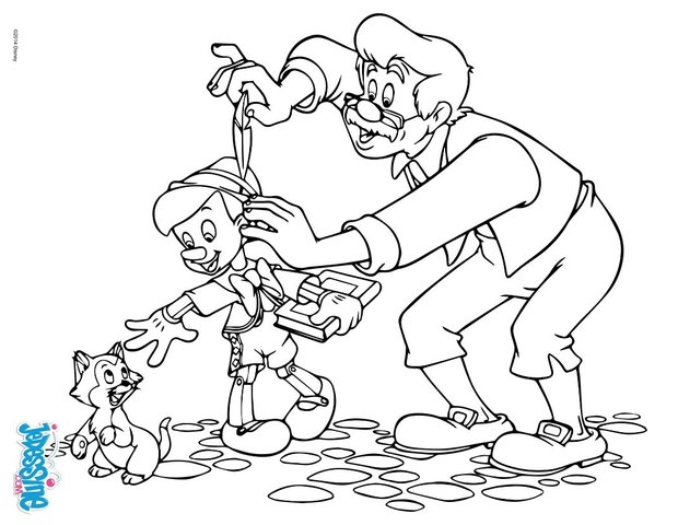 pinocchio et geppetto