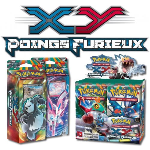 XY Poings Furieux : Le nouveau jeu de cartes Pokémon