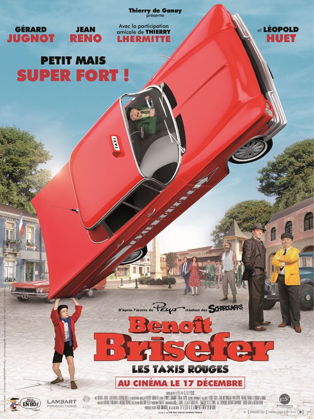 affiche de Benoît Brisefer - Les Taxis Rouges