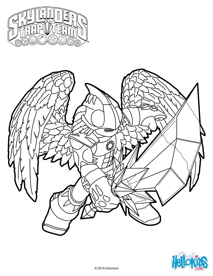 skylander trap team coloring pages jawbreaker clothing - photo #3