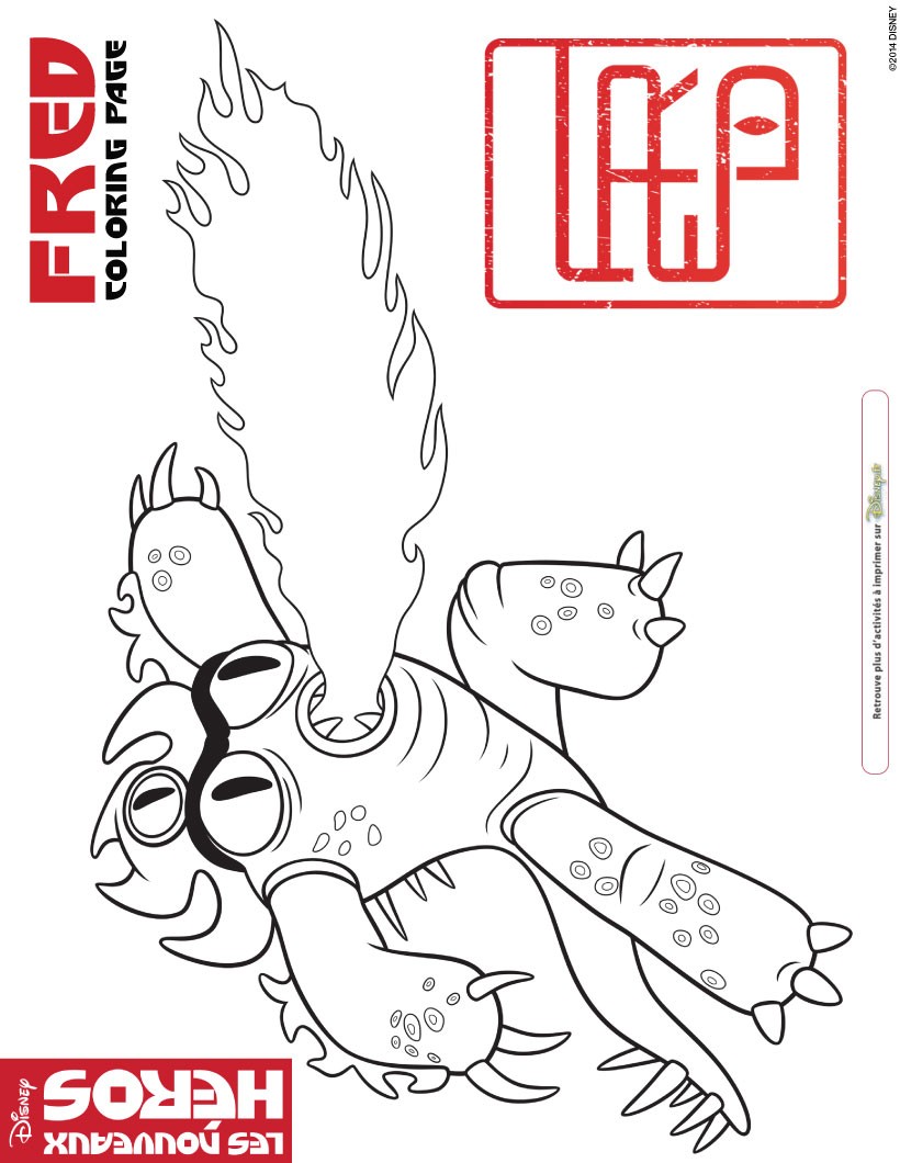 Coloriages fred - fr.hellokids.com