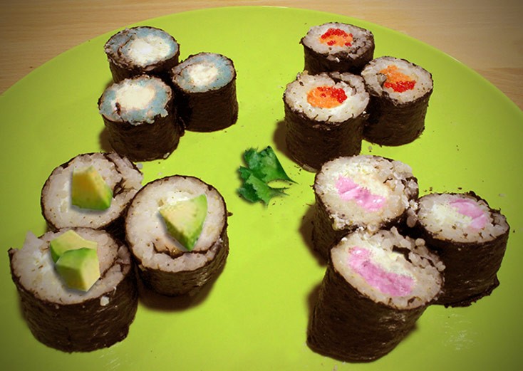 Les makis des 4 éléments