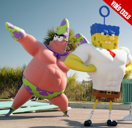 Un extrait exclusif du film Bob l'éponge à mourir de rire !