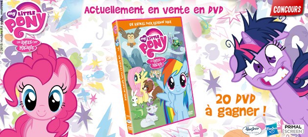 Des DVD de My Little Pony à gagner !