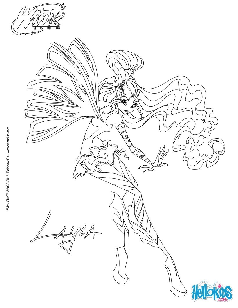 Musa en robe Layla transformation Sirenix