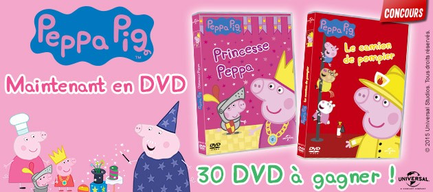 Gagne des DVD de Peppa Pig !