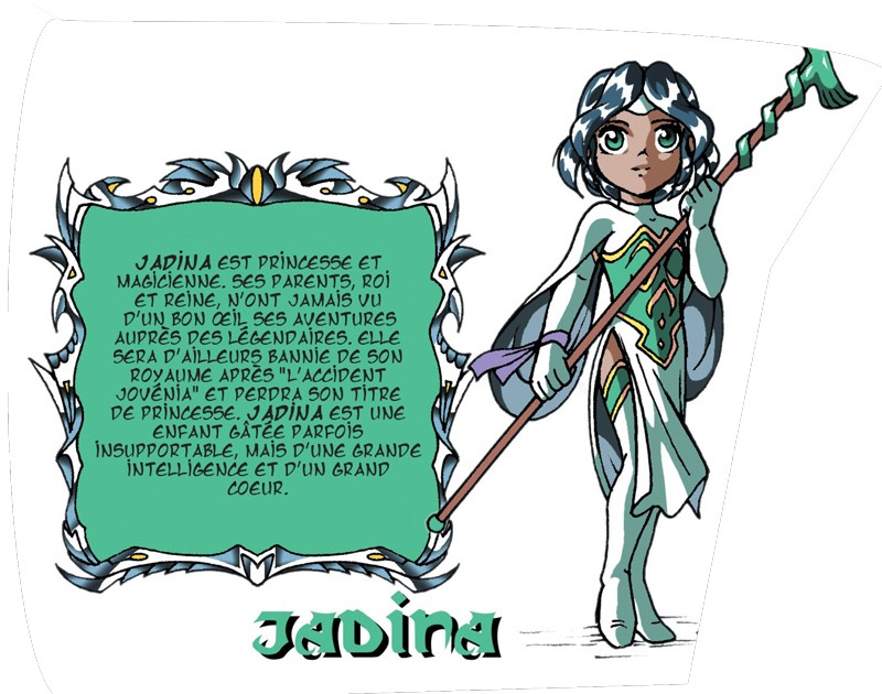 Jadina - Les légendaires