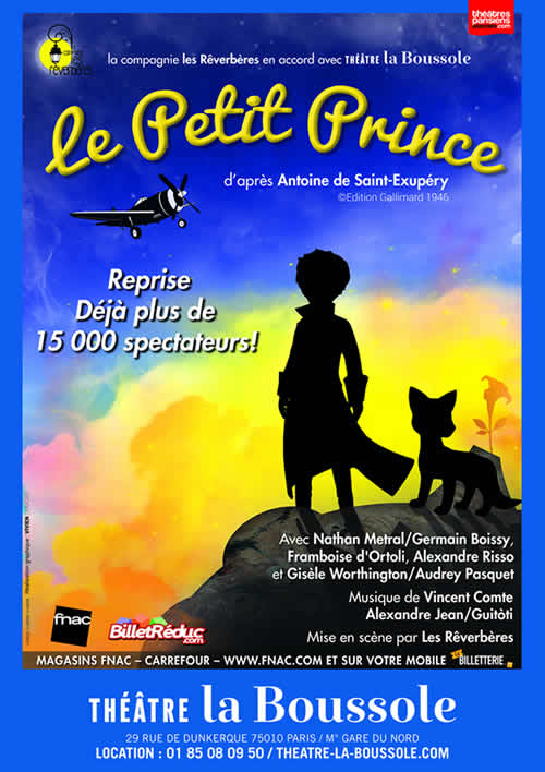 Retrouve le Petit Prince au théâtre !