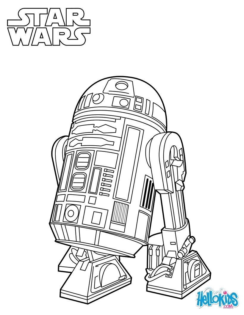 Star Wars En Coloriage