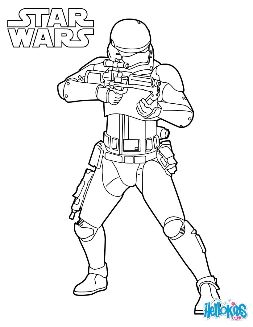 Coloriage Star Wars Imprimer